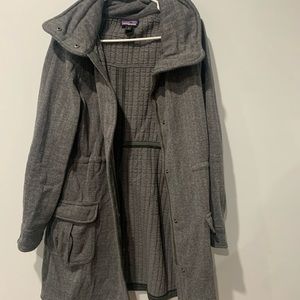 NWOT Grey Patagonia Better Sweater Coat